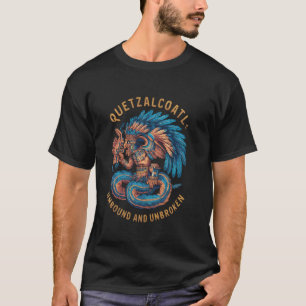 Azteekse god Azteekse cultuur Maya inheemse Quetza T-shirt