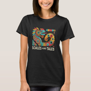 Azteekse god Azteekse cultuur Maya inheemse Quetza T-shirt