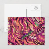 Azteekse inspiratie briefkaart (Voorkant / Achterkant)