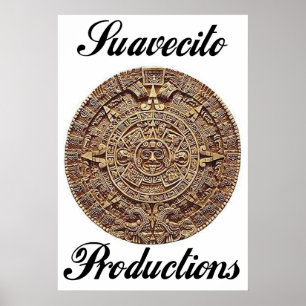 Azteekse kalender poster