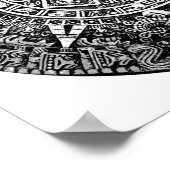 Azteekse kalender poster (Hoek)