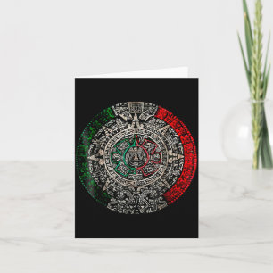 Azteekse kalender Zonsteen Mexicaanse kunst Maya b Kaart