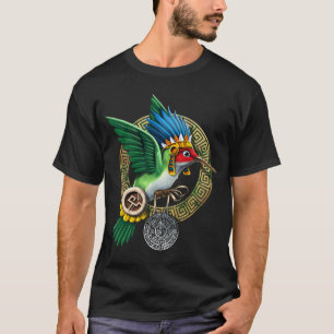 Azteekse kolibrie t-shirt