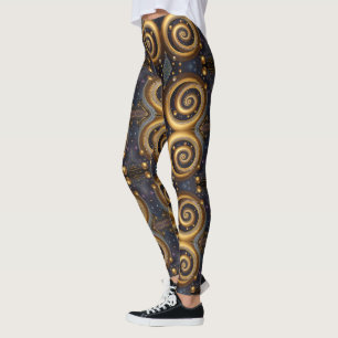 Azteekse kunst, levendig, weerspiegelt de cultuur leggings