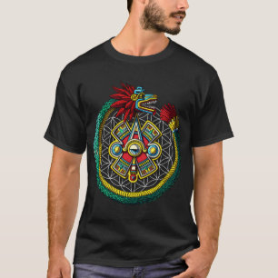 Azteekse Quetzalcoatl Ouroboros T-shirt
