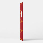 Azteekse retro: patroonontwerp. Case-Mate iPhone case (Achterkant / Rechts)