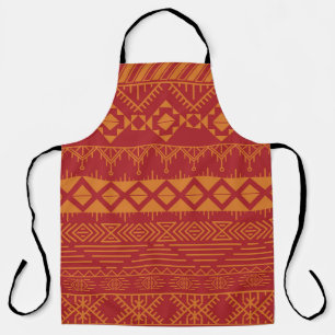 Azteekse retro: patroonontwerp. schort
