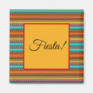 Azteekse strepen "Fiesta" Magneet