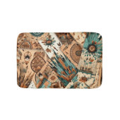 Azteekse zuidwestelijke stamveren badmat (Voorkant)