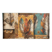 Azteekse zuidwestelijke stamveren kussensloop (Achterkant-Rechts)