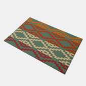 Azteekse zuidwestelijke tribale diamanten deurmat (Schuin)