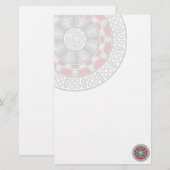 Azteken ontmoeten Alien Papierwaren (Voorkant / Achterkant)
