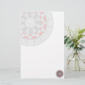 Azteken ontmoeten Alien Papierwaren (Staand voorkant)