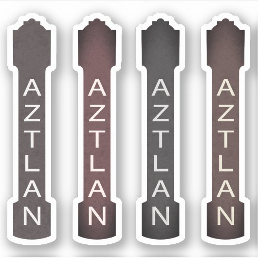 aztlan theatersignaal sticker (Voorkant)