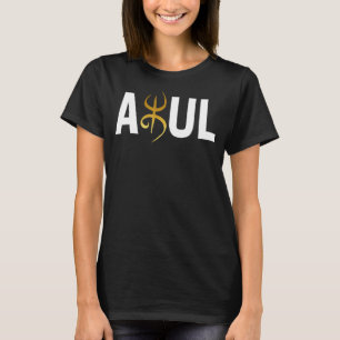 Azul Amazigh tifinagh symbool Tamazirt tamazgha Bl T-shirt