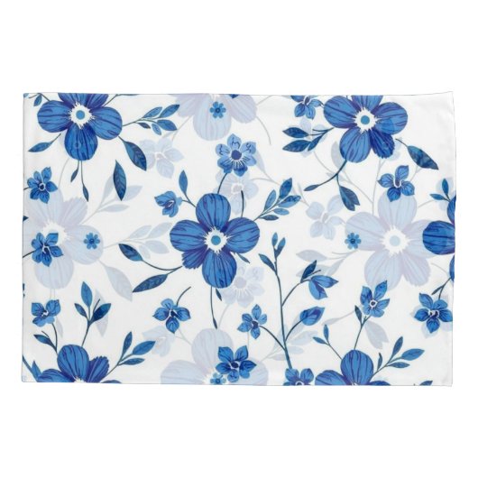 Azul Bloom Kussensloop (Achterkant-Links)