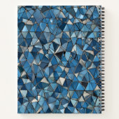 Azul Fragmentado Notitieboek (Achterkant)
