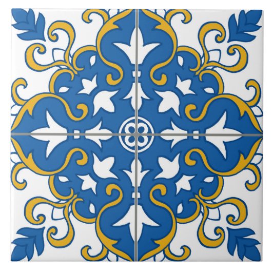 Azulejo 12 tegeltje (Voorkant)