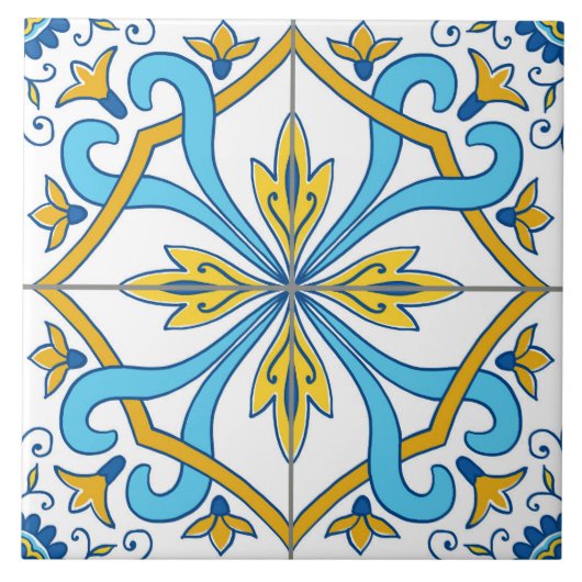 Azulejo 7 tegeltje (Voorkant)