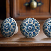 Azulejo Blauwe Elegantie Keramische KnobPull Keramische Knop