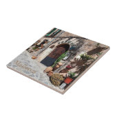 azulejo de Valldemossa en la isla de Mallorca Tegeltje (Zijkant)