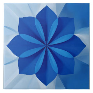 Azulejo Mediterraan Blauw Wit Tegeltje