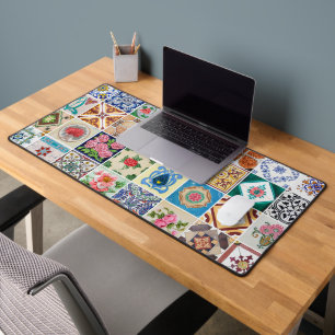 Azulejo Peranakan Fotobehang Decoratieve Tegels Bureaumat