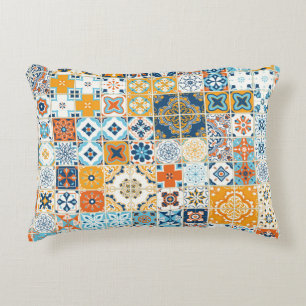 Azulejo Portugees Tegels: Multicolor  Accent Kussen