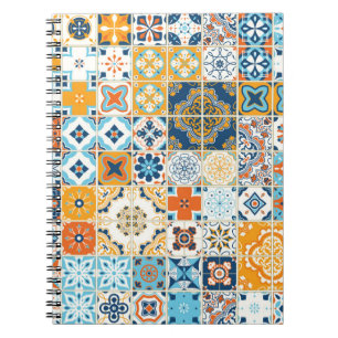 Azulejo Portugees Tegels: Multicolor Notitieboek
