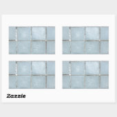 azulejo rechthoekige sticker (Vel)