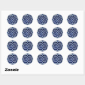 Azulejo-sticker Ronde Sticker (Vel)