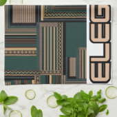 Azulejo tegel design handdoek (Gevouwen)