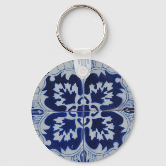 Azulejo tegel sleutelhanger (Voorkant)