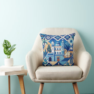 Azulejo Tegels Pattern Kussen