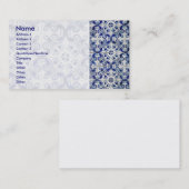 Azulejo Visitekaartje (Voorkant / Achterkant)
