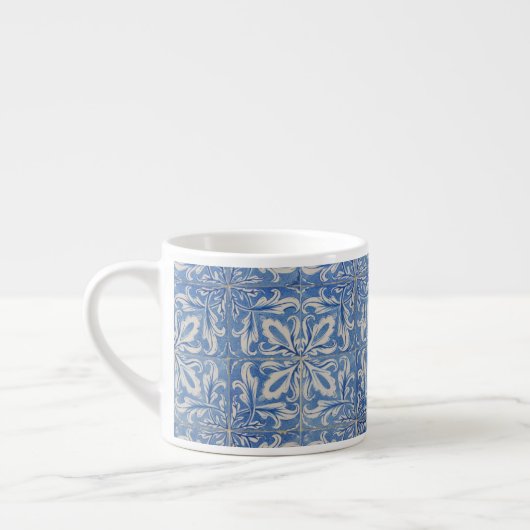  Azulejos Blue White Espresso Kop (Links)