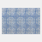  Azulejos Blue White Inpakpapier Vel (Voorkant 2)