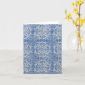  Azulejos Blue White Kaart (Gele Bloem)