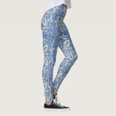  Azulejos Blue White Leggings (Rechts)