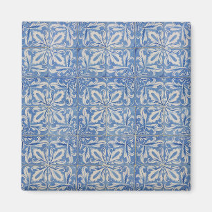  Azulejos Blue White Magneet
