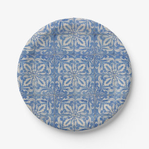 Azulejos Blue White Papieren Bordje
