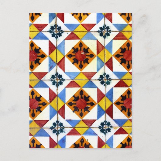 Azulejos Briefkaart (Voorkant)