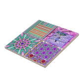 Azulejos Carreaux géométriques avec Oiseau de Paix (Côté)