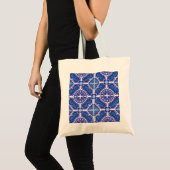 Azulejos - Carreaux portugais Tote Bag (Voorkant (product))