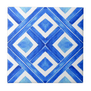Azulejos keramisch tegel nr. 1, klein (4,25 x 4,25 tegeltje