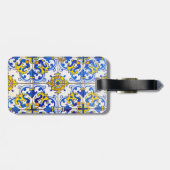 Azulejos keramische tegels bagagelabel (Achterkant horizontaal)