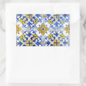 Azulejos keramische tegels rechthoekige sticker (Tas)