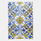 Azulejos keramische tegels theedoek (Verticaal)
