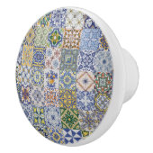 Azulejos Patchwork Keramische Knop (Rechts)