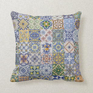 Azulejos Patchwork Kussen